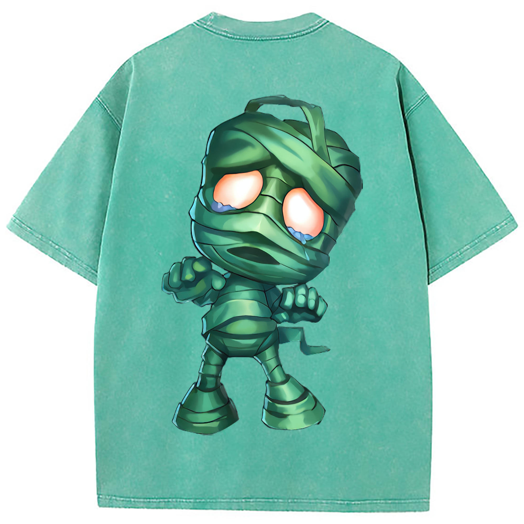 （画像用） リーグ・オブ・レジェンド League of Legends LOL 綿100% ヴィンテージ風 半袖Tシャツ（背面プリント）